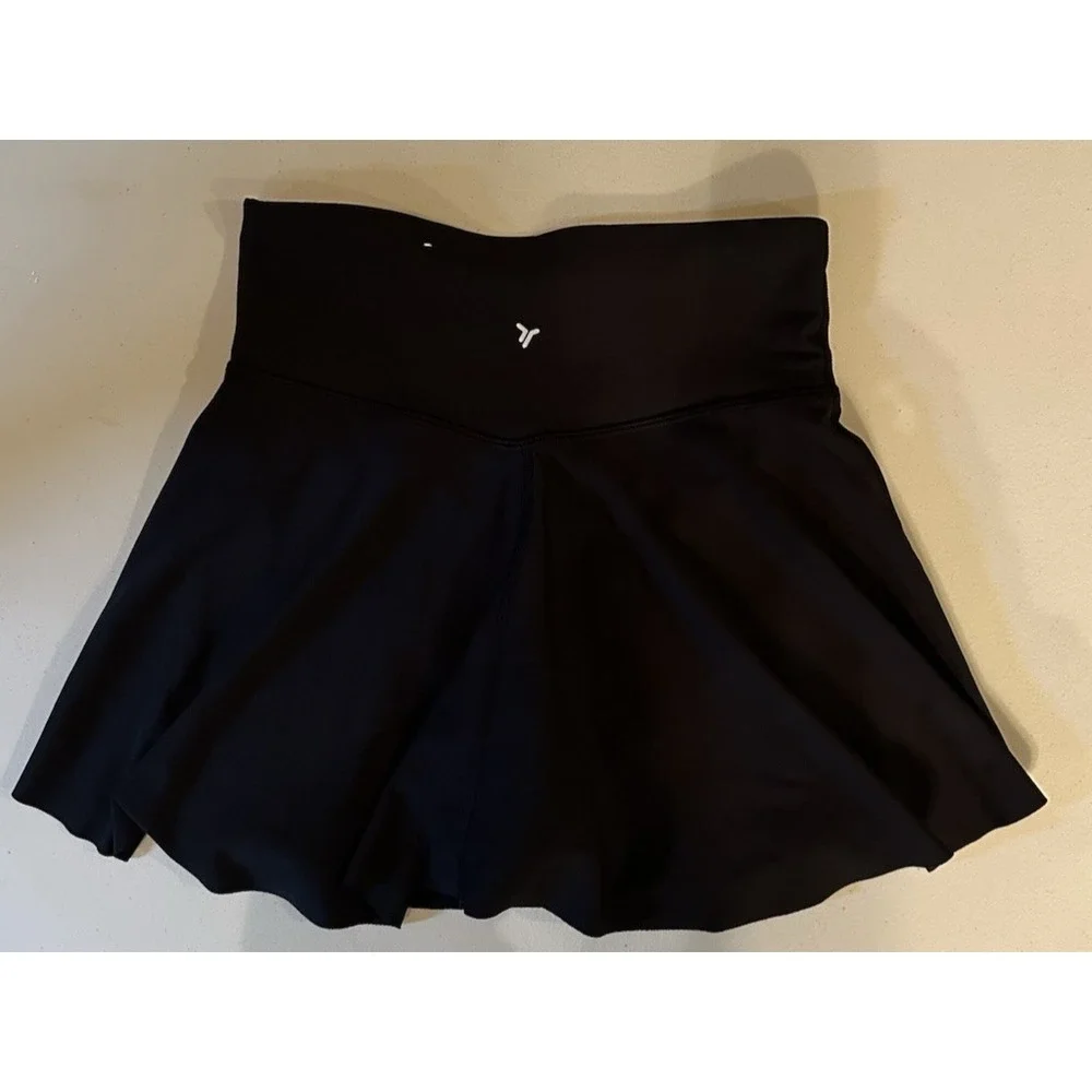 Old Navy kids XL black tennis skort